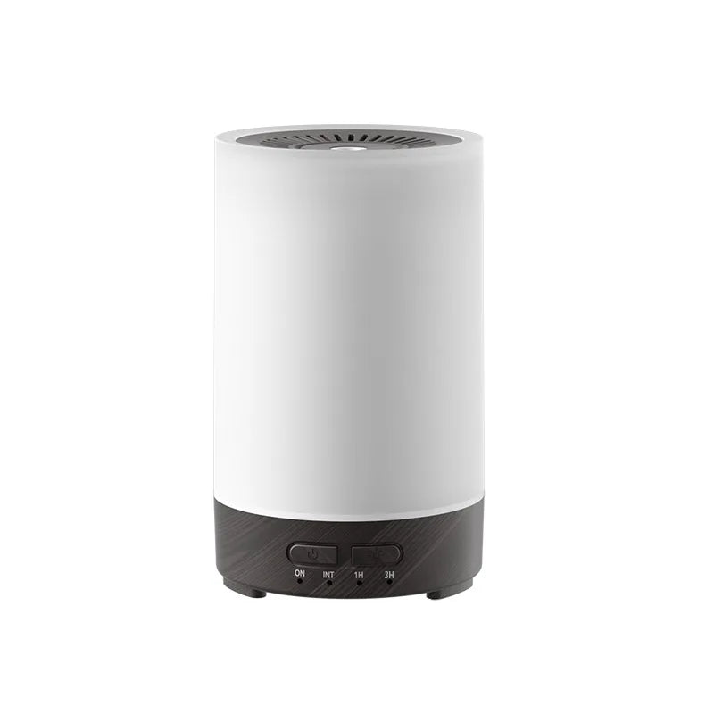 Night Light Humidifier Usb Colorful Wood Grain Mini Silent Fragrance Hotel Essential Oil Home Scent Aroma Diffuser Machine