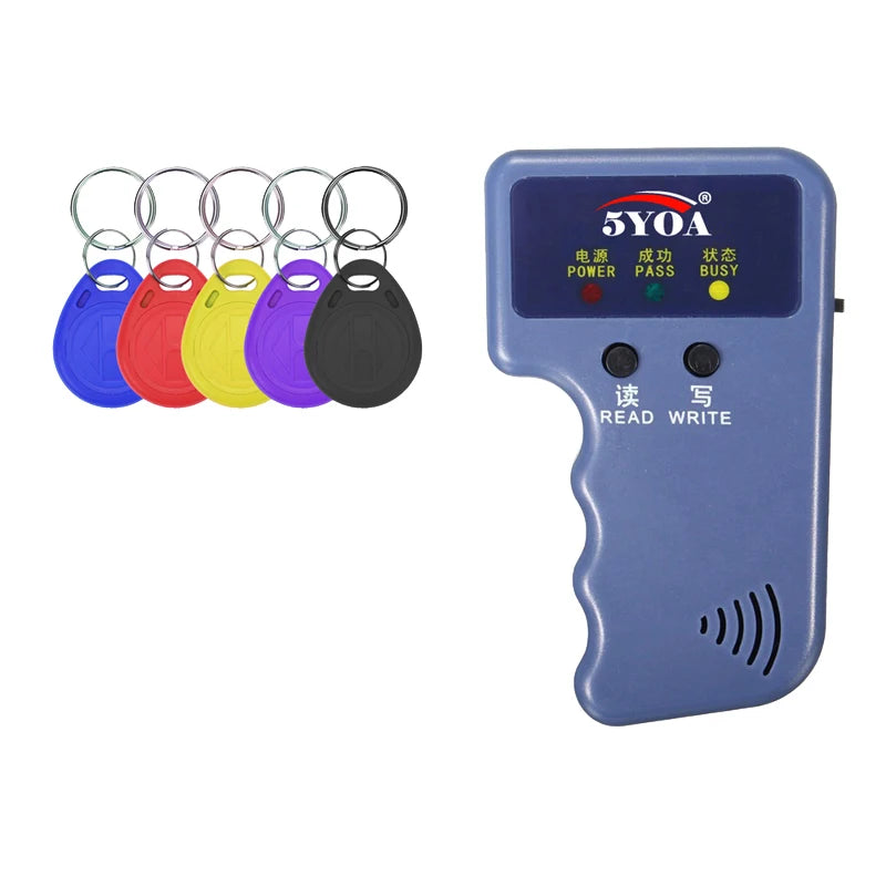 125KHz RFID Duplicator Copier Writer Programmer Reader Writer ID Card Cloner & key