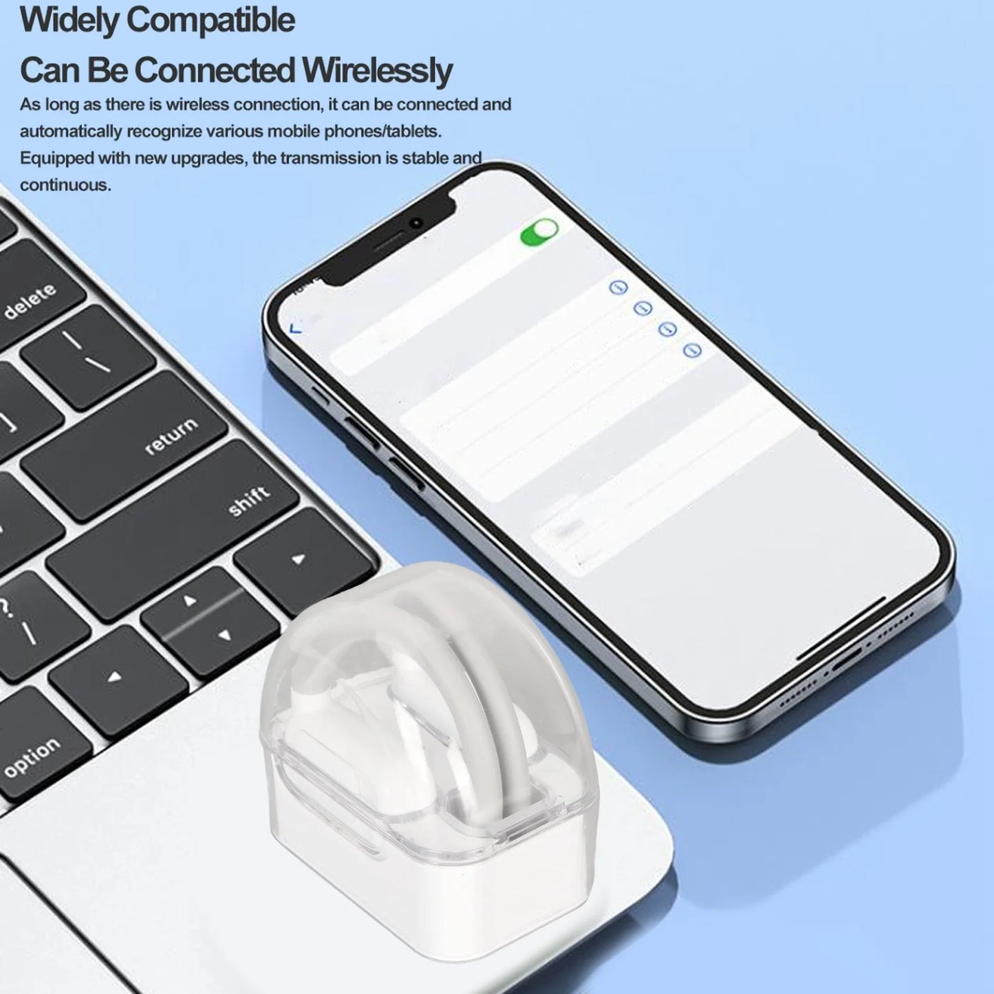 Translator Earphones Real Time Language Translator Earbuds Intelligent Noise Reduction 144 Languages Online for Business