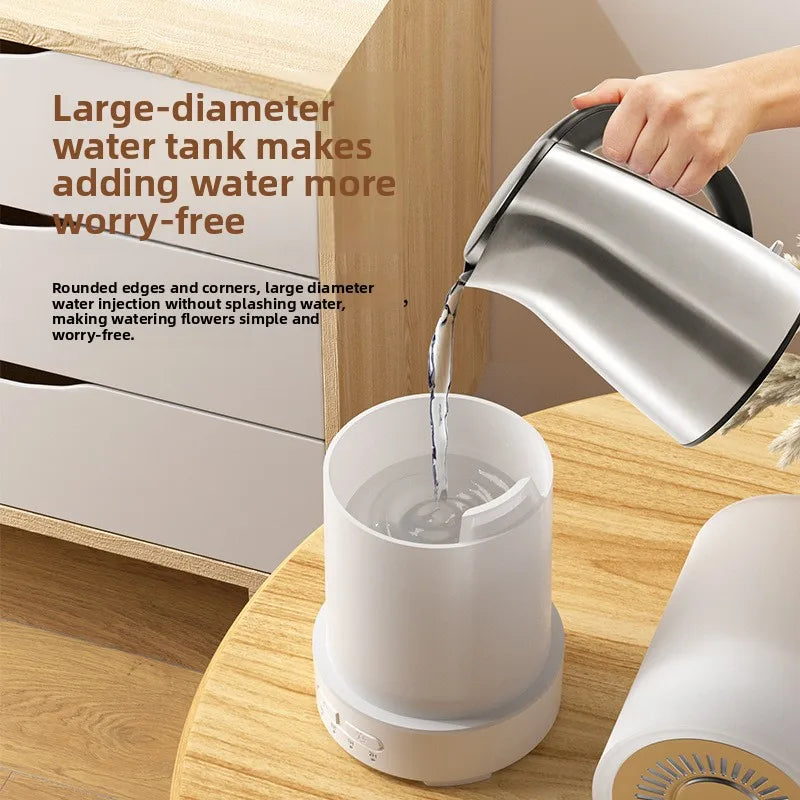 Night Light Humidifier Usb Colorful Wood Grain Mini Silent Fragrance Hotel Essential Oil Home Scent Aroma Diffuser Machine