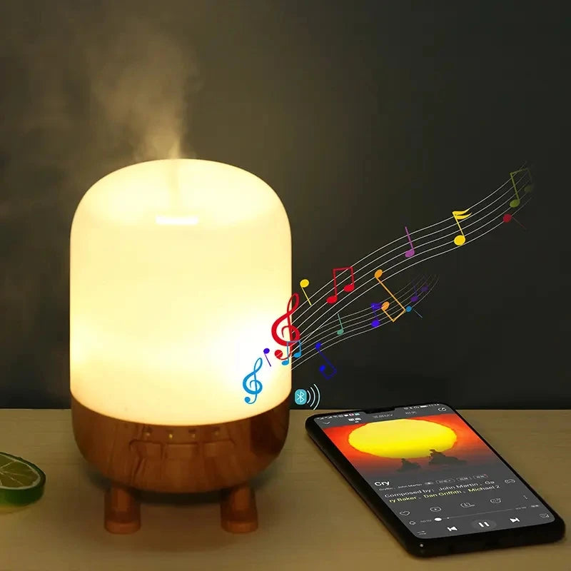 Electric Tabletop Aroma Diffuser with Speaker for Hotels & Households Plastic Installation