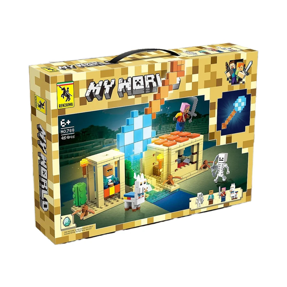 Jeu construction Minecraft dragon blocs compatibles Lego