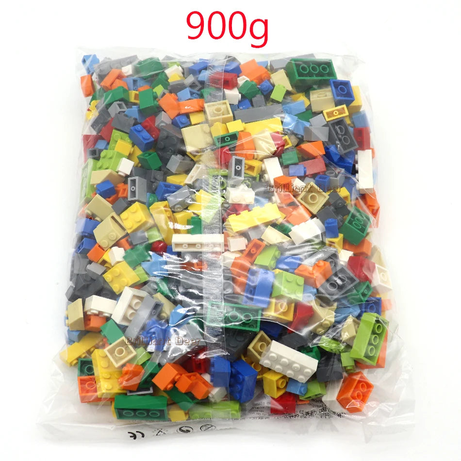 DIY Creative Classic Bricks Bulk Set MOC City Constructor Parts Building Blocks Educational Children Toys Kids Christmas Gift