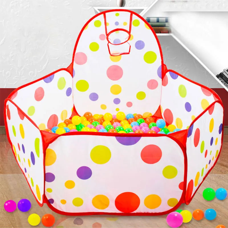 Jeu Children's ocean ball pool with basketball basket Bobo pool toy 0.9M (excluding ball)