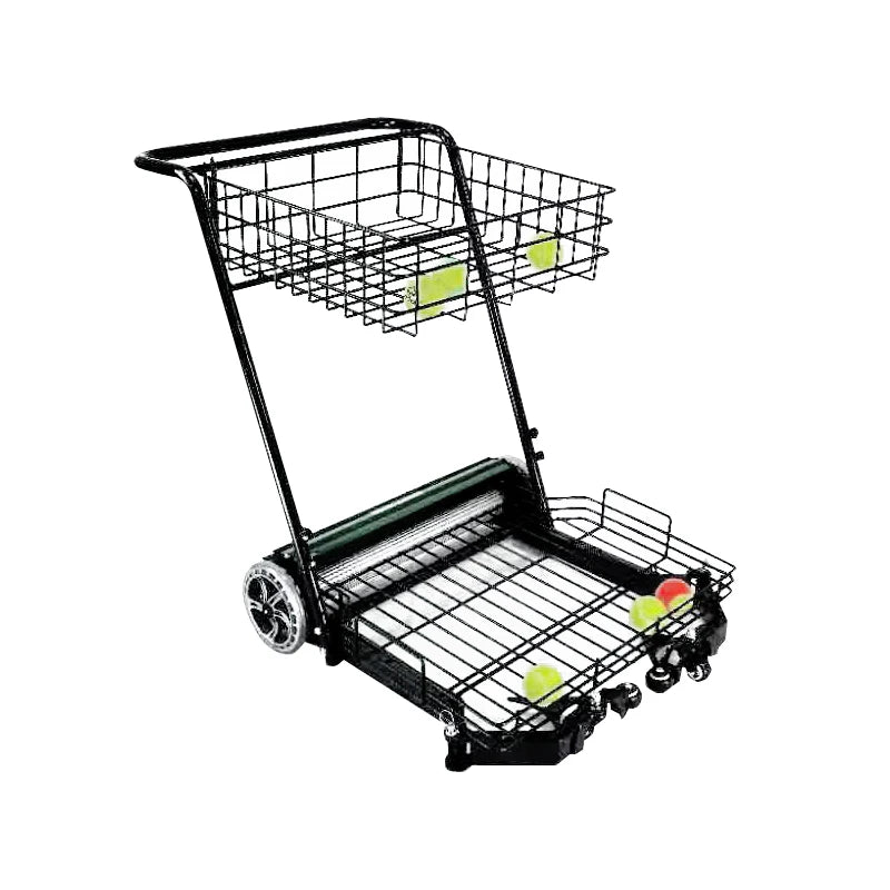 genuine tennis ball pickup cart  bucket ball pick cart  basket  tennis ball basket  push-pull bal