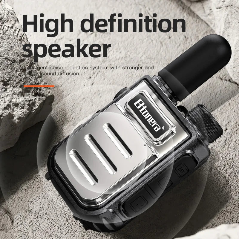 BTONERRA BT230 Mini Walkie Talkie TYPE-C Rechargeable  Handheld  1-3km Radio Transceiver Interphone Child Christmas Toys Gifts