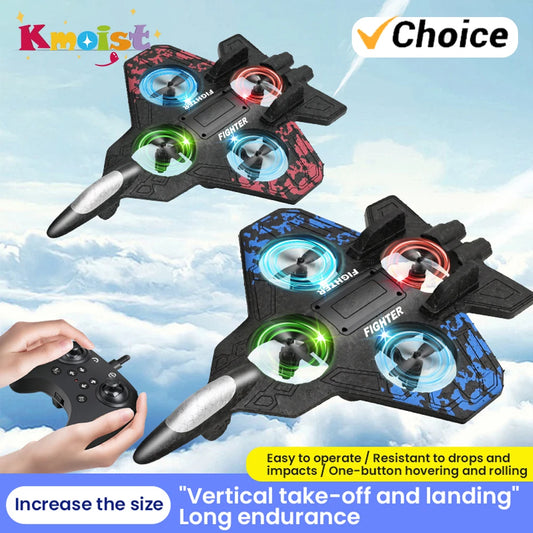 Jouet Rc Glider Flying Toy With Light Jet Airplane 2.4G EPP Stunt Remote Control Foam Fighter Plane Toys for Boys Kids Birthday Gifts