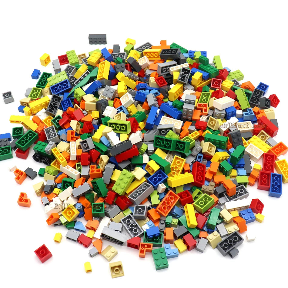 DIY Creative Classic Bricks Bulk Set MOC City Constructor Parts Building Blocks Educational Children Toys Kids Christmas Gift