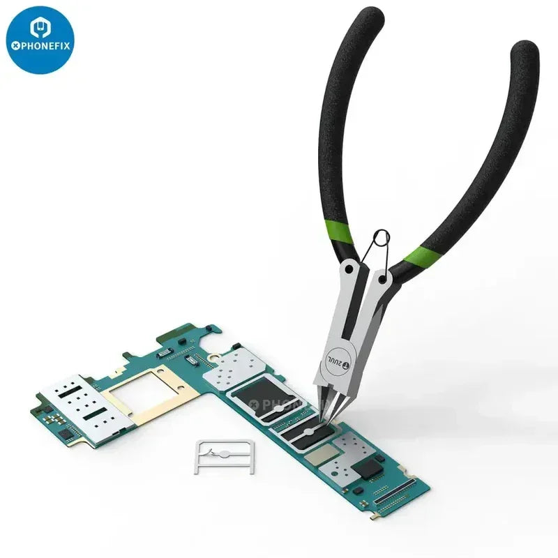 2UUL DA83 Precision Basic Cutting Pilers Mini Anti-Slip Handle Pilier for Mobile Phone Screen Frame Cutting Removing PCB Repair