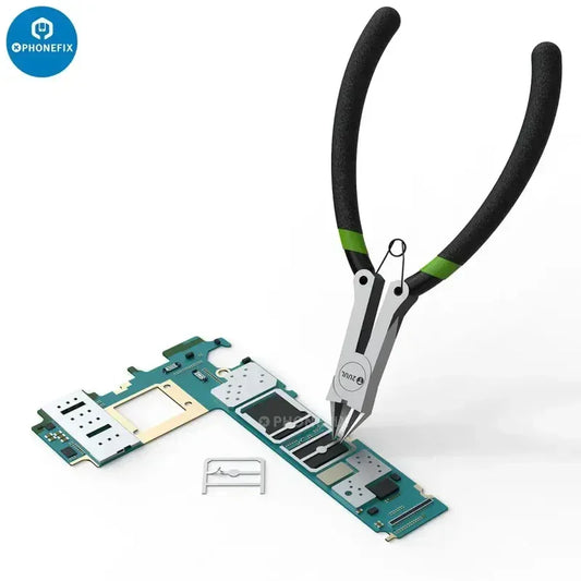 2UUL DA83 Precision Basic Cutting Pilers Mini Anti-Slip Handle Pilier for Mobile Phone Screen Frame Cutting Removing PCB Repair