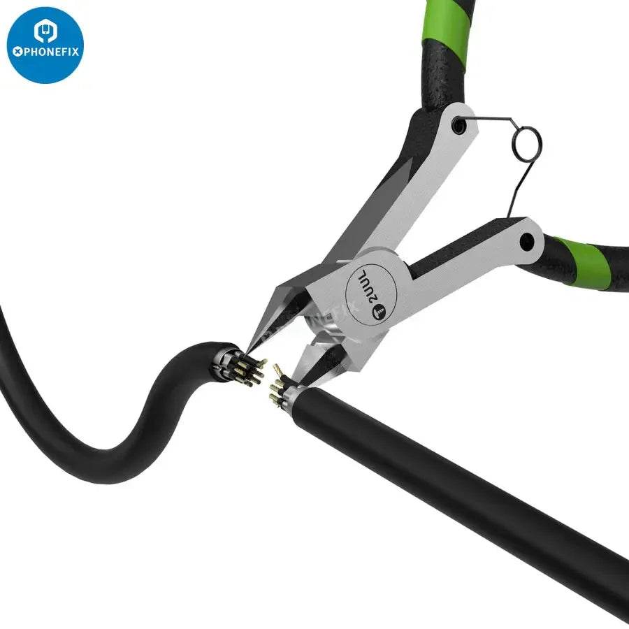 2UUL DA83 Precision Basic Cutting Pilers Mini Anti-Slip Handle Pilier for Mobile Phone Screen Frame Cutting Removing PCB Repair