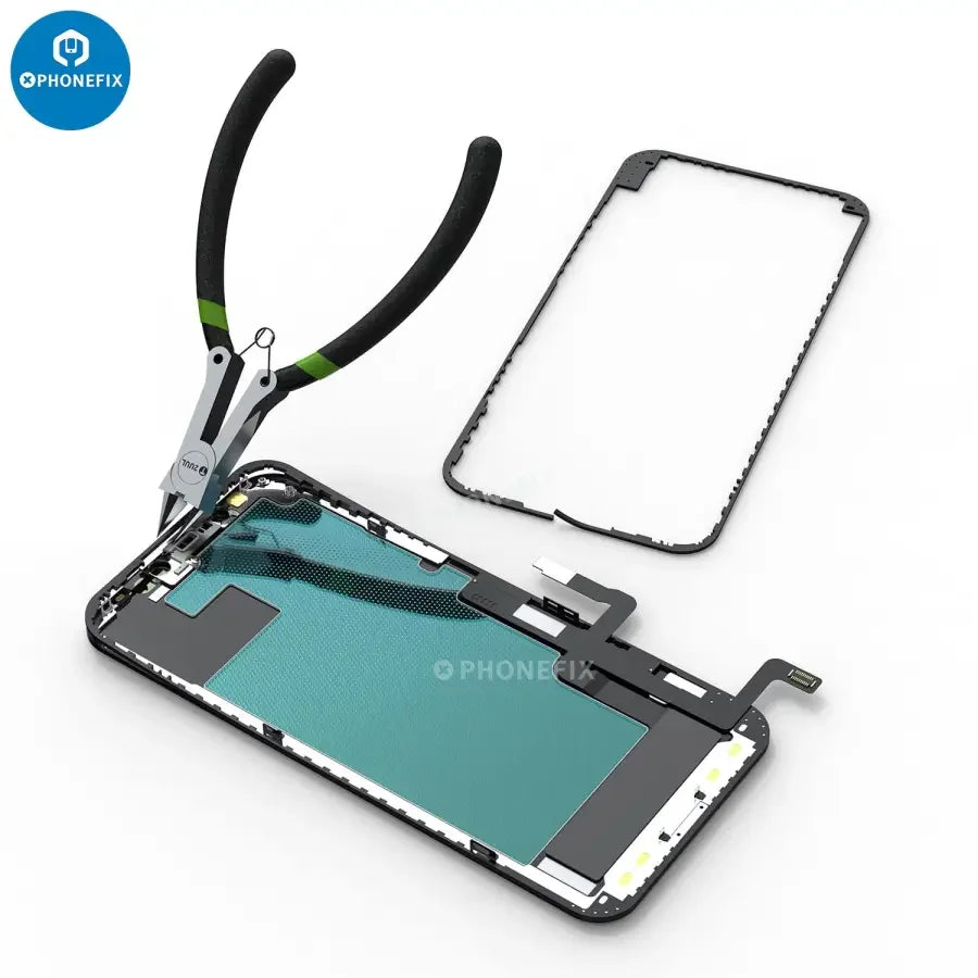 2UUL DA83 Precision Basic Cutting Pilers Mini Anti-Slip Handle Pilier for Mobile Phone Screen Frame Cutting Removing PCB Repair