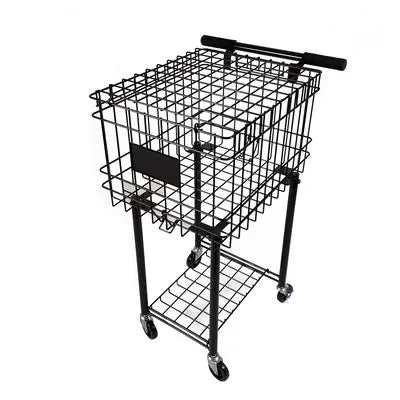 genuine tennis ball pickup cart  bucket ball pick cart  basket  tennis ball basket  push-pull bal