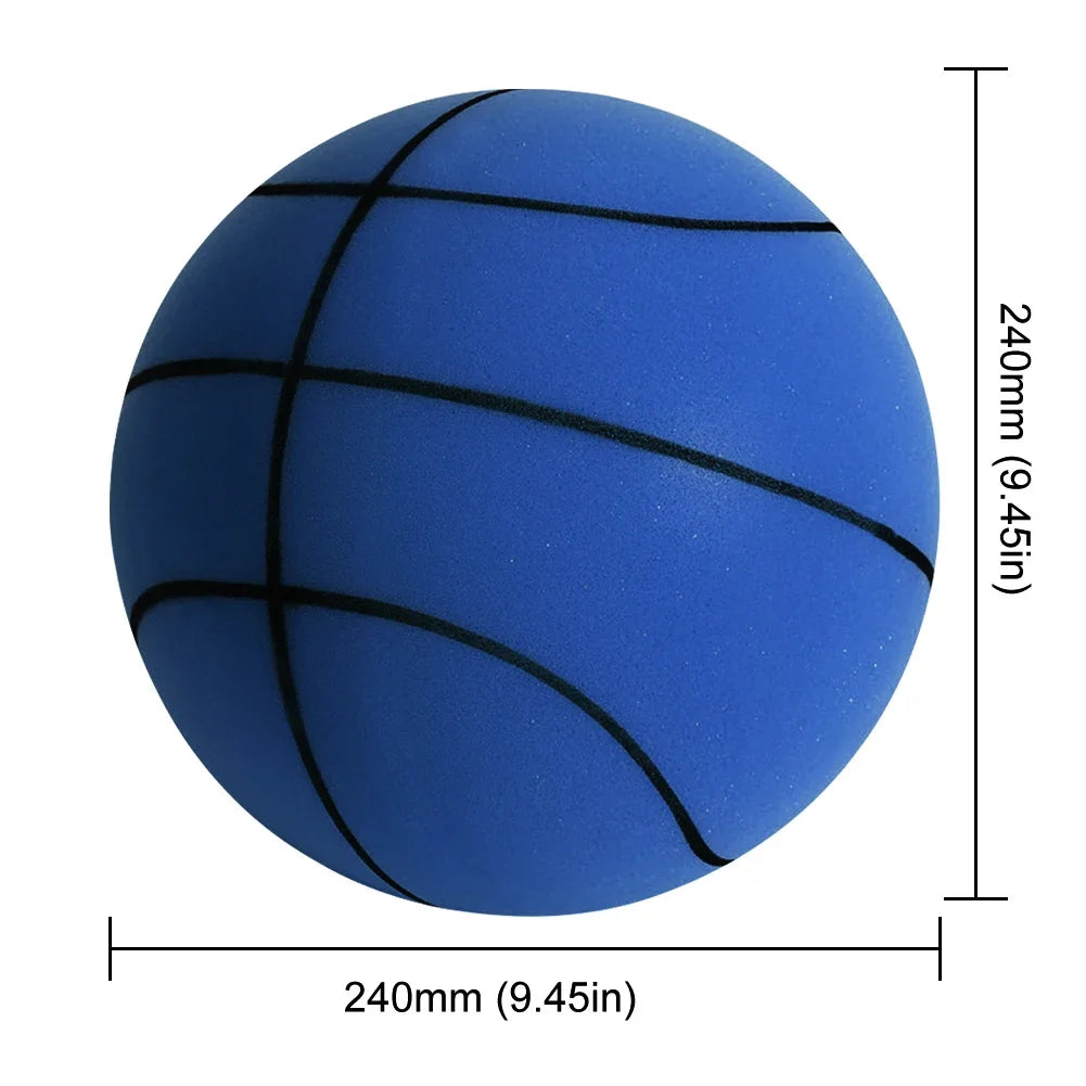 Jeu Kids Bouncing Mute Basketball 18/21/24CM Indoor Silent Basketball Foam Balls 3/5/7 Size Basketball High-Resilience Basket Ball