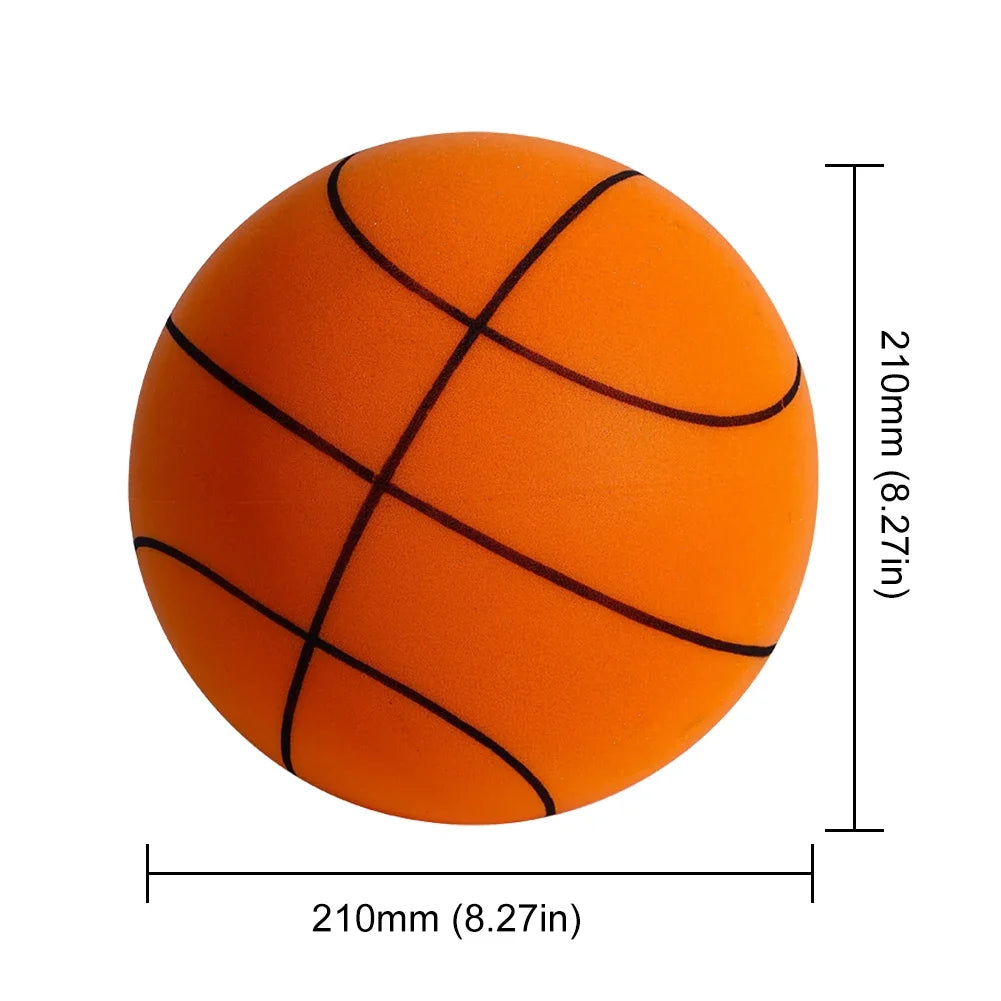 Jeu Kids Bouncing Mute Basketball 18/21/24CM Indoor Silent Basketball Foam Balls 3/5/7 Size Basketball High-Resilience Basket Ball