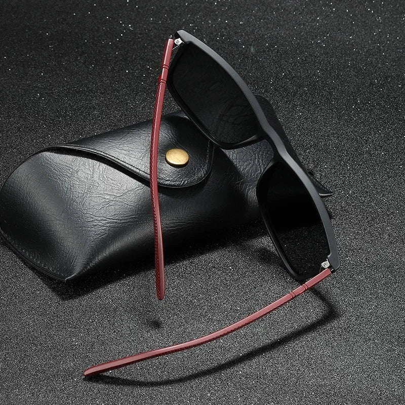 Luxury Square Vintage Polarized Cycling Sunglasses Men Women Fashion Travel Driving Fishing Sun Glasses Male Eyewear UV400