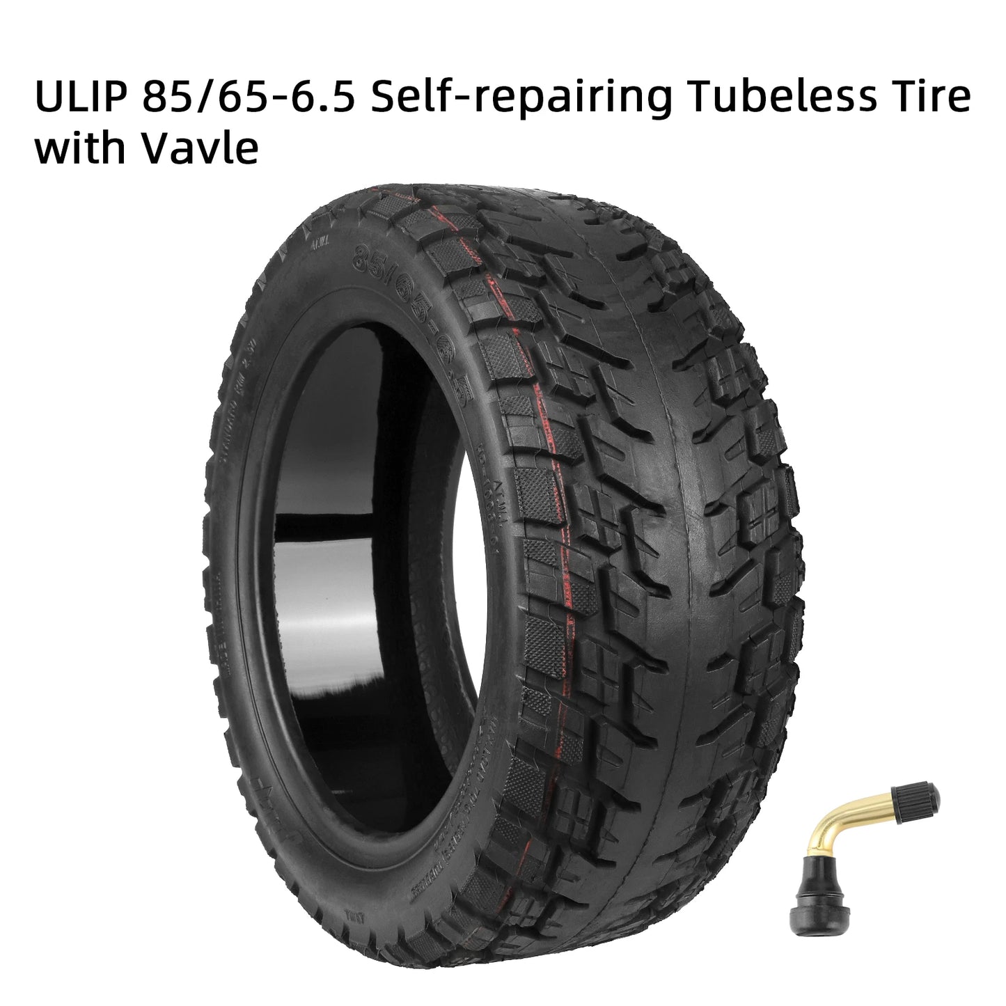 Ulip 85/65-6.5 Self-repairing Tire For Kugoo G-Booster Electric Scooter Built Self-repairing Glue Tubeless Explosion-Proof Tyres
