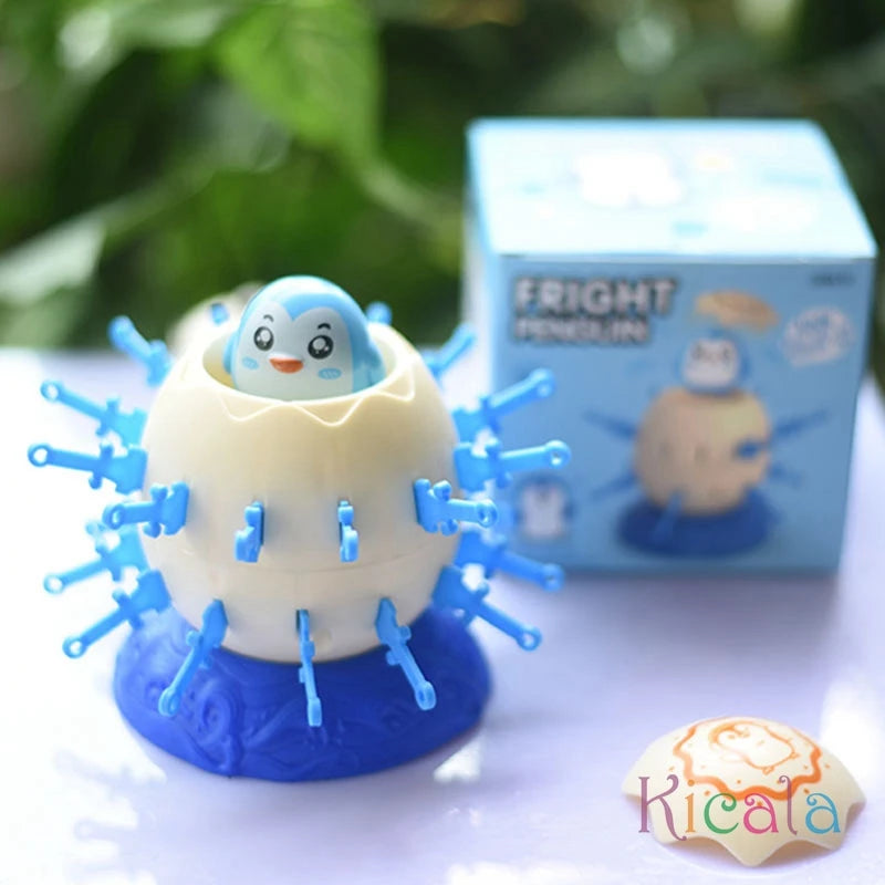 Penguin Novelty Toys for Holiday Party Children's Educational Thinking Training Pirate Barrels Interactive Toys