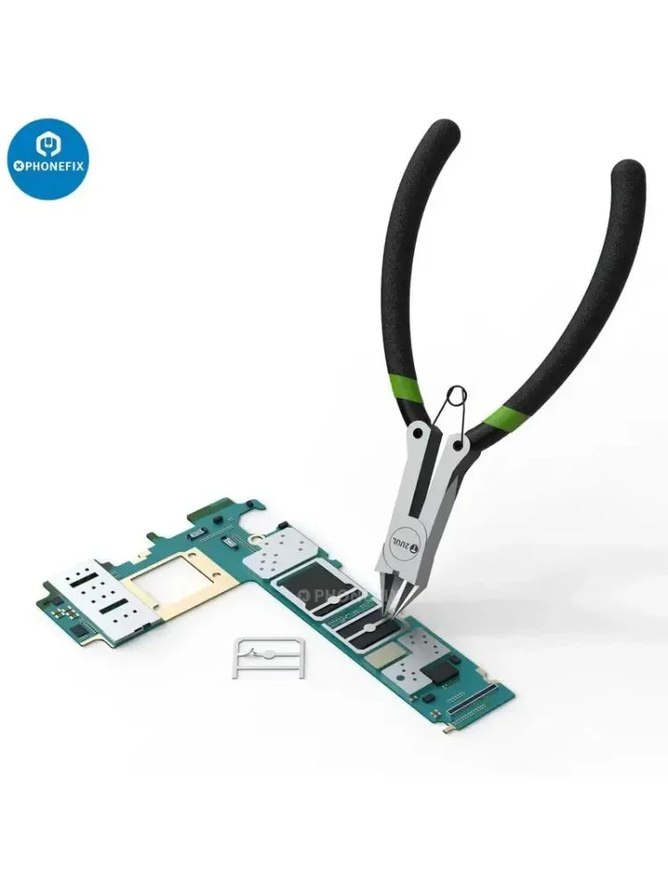 2UUL DA83 Precision Basic Cutting Pilers Mini Anti-Slip Handle Pilier for Mobile Phone Screen Frame Cutting Removing PCB Repair