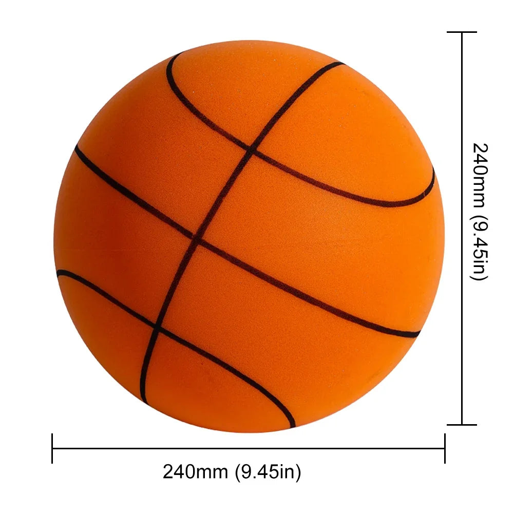 Jeu Kids Bouncing Mute Basketball 18/21/24CM Indoor Silent Basketball Foam Balls 3/5/7 Size Basketball High-Resilience Basket Ball