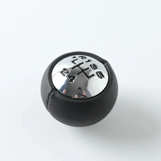 Car Manual Gear Shift Knob Gear Box PU Leather For Peugeot 307 308 407 3008 5008 807 Expert Citroen Jumpy Fiat Ulysse 2004-2007