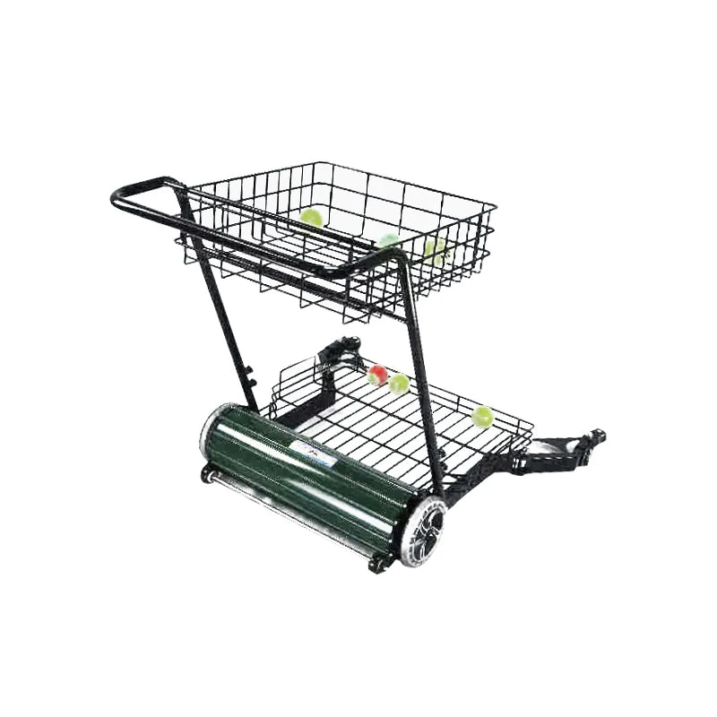genuine tennis ball pickup cart  bucket ball pick cart  basket  tennis ball basket  push-pull bal