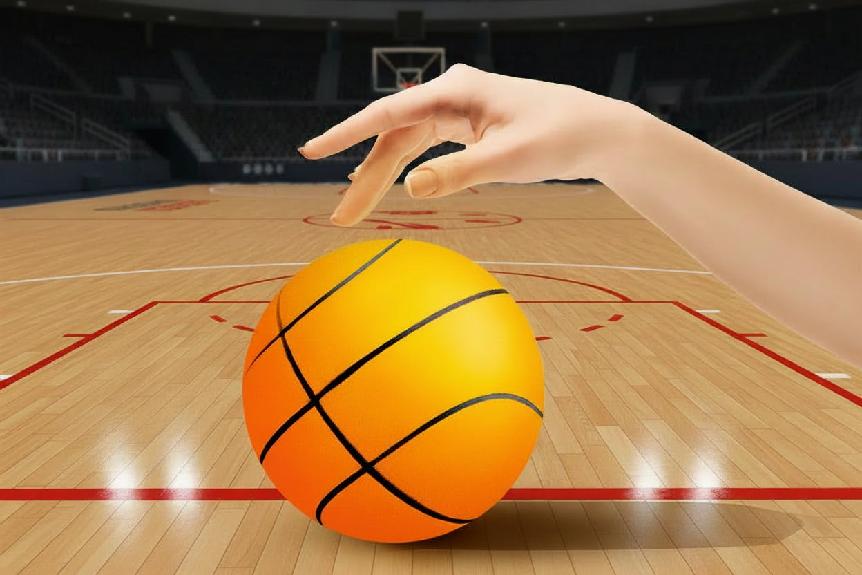 Jeu Kids Bouncing Mute Basketball 18/21/24CM Indoor Silent Basketball Foam Balls 3/5/7 Size Basketball High-Resilience Basket Ball