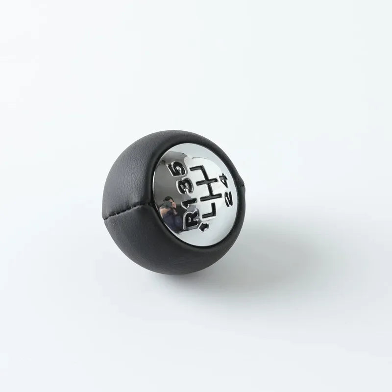 Car Manual Gear Shift Knob Gear Box PU Leather For Peugeot 307 308 407 3008 5008 807 Expert Citroen Jumpy Fiat Ulysse 2004-2007