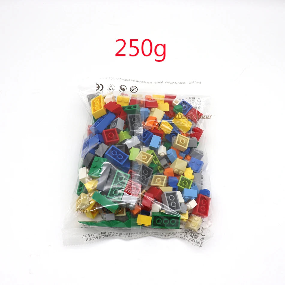 DIY Creative Classic Bricks Bulk Set MOC City Constructor Parts Building Blocks Educational Children Toys Kids Christmas Gift