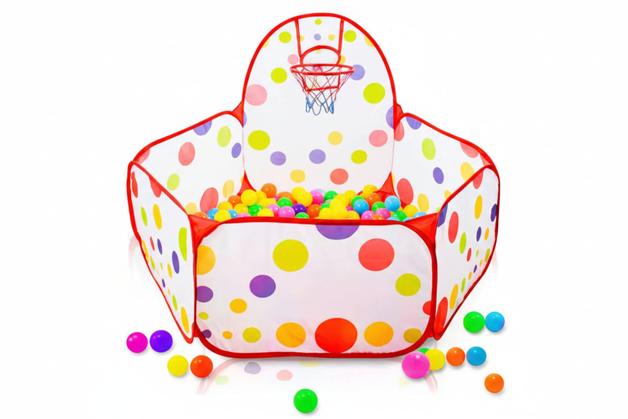 Jeu Children's ocean ball pool with basketball basket Bobo pool toy 0.9M (excluding ball)