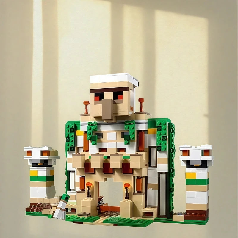 998PCS Iron Puppet Puppet Fortress Building Deformable Tall Giant DIY Building Blocks Bricks Create MOC Toys for Christmas Gifts