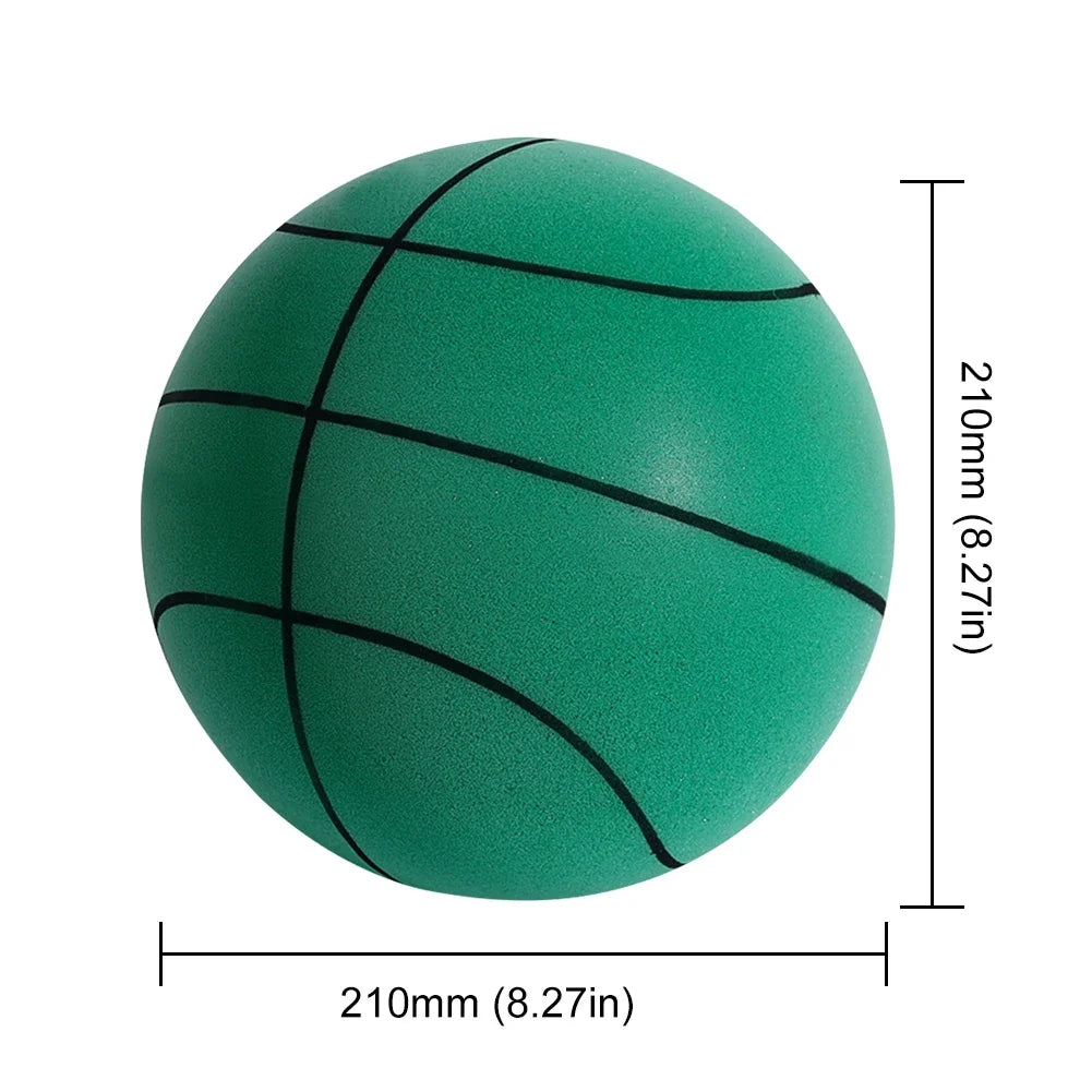 Jeu Kids Bouncing Mute Basketball 18/21/24CM Indoor Silent Basketball Foam Balls 3/5/7 Size Basketball High-Resilience Basket Ball
