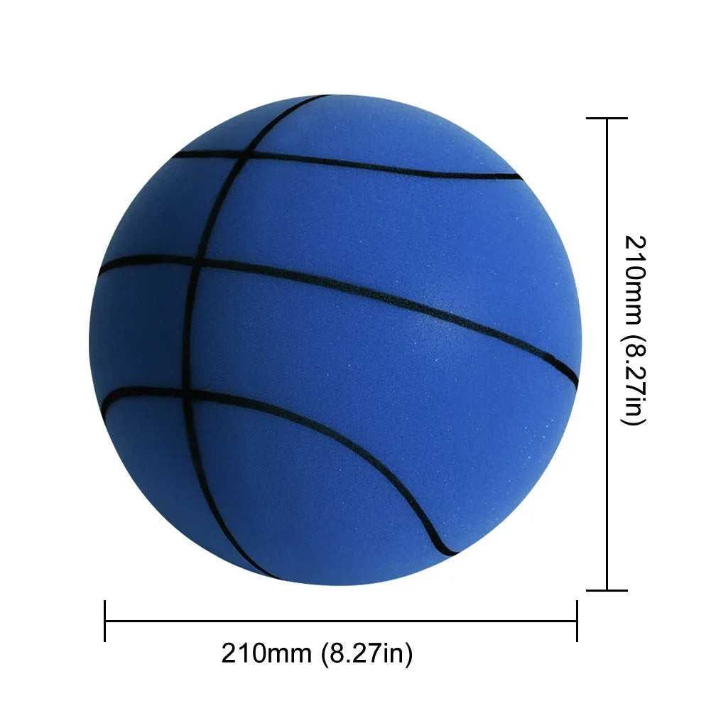 Jeu Kids Bouncing Mute Basketball 18/21/24CM Indoor Silent Basketball Foam Balls 3/5/7 Size Basketball High-Resilience Basket Ball