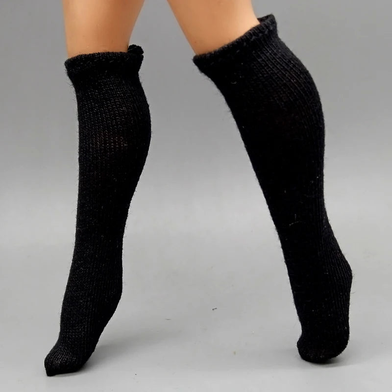 Suitable 25CM Winter Dolls Fishnet Stockings Rainbow Striped Socks For Dolls Girls Christmas Gift