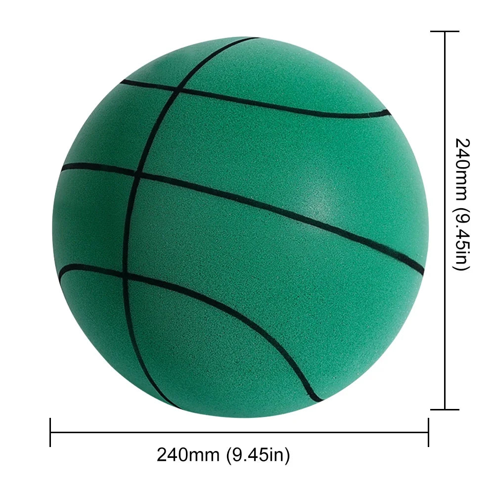 Jeu Kids Bouncing Mute Basketball 18/21/24CM Indoor Silent Basketball Foam Balls 3/5/7 Size Basketball High-Resilience Basket Ball